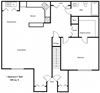 St. Cloud Village_1 Bedroom Floor Plan